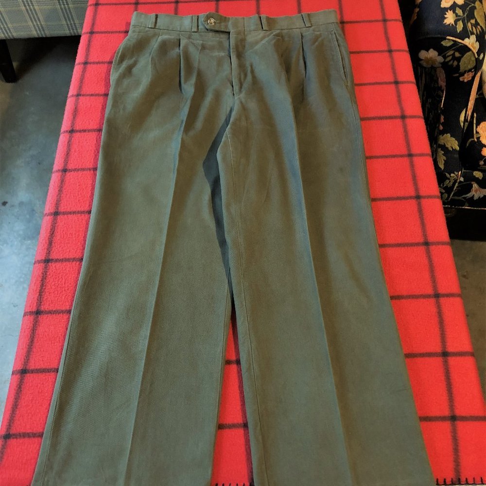 Berle Men's 38x30 Quality Khaki Chino Casual Pants